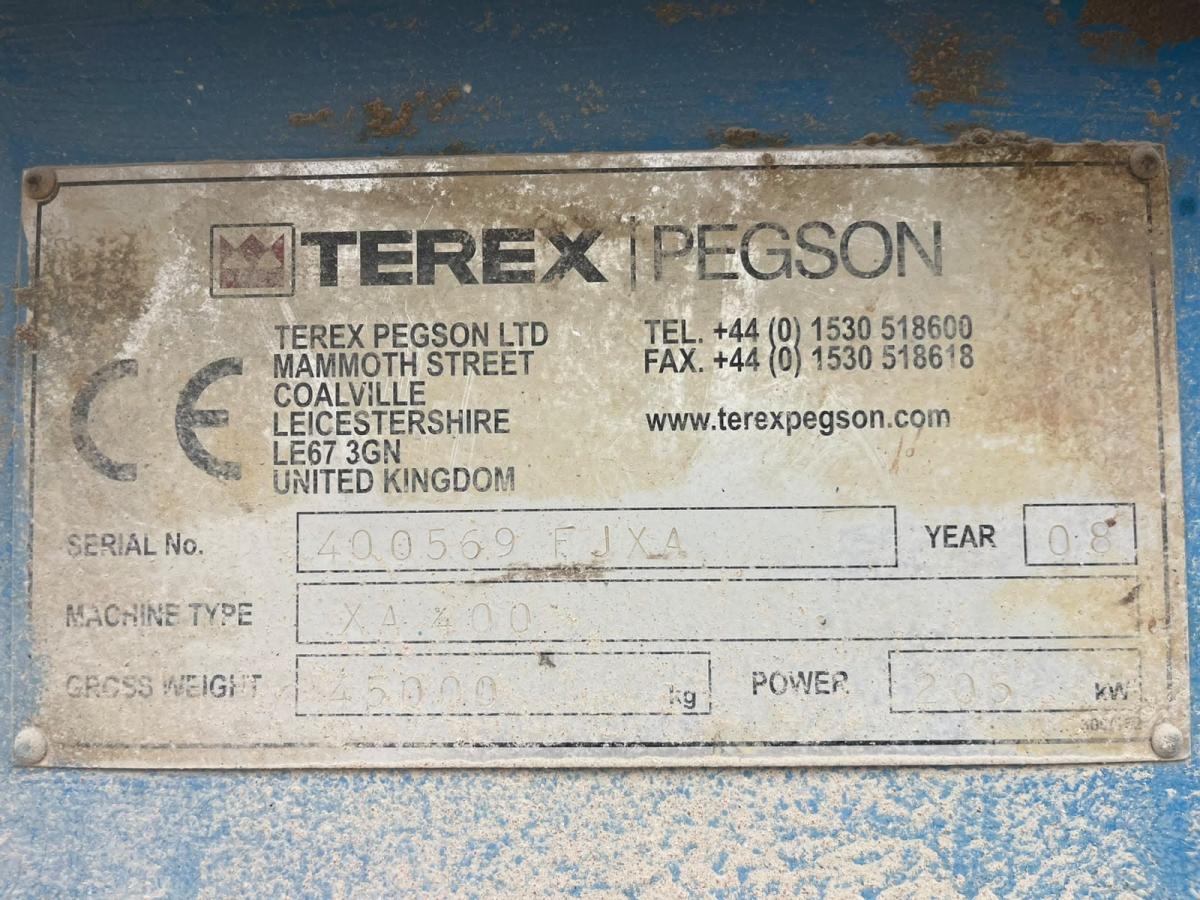 Terex PEGSON XA400 thumbnail 10